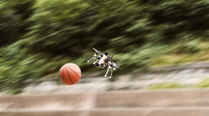 Drones can play dodgeball and win