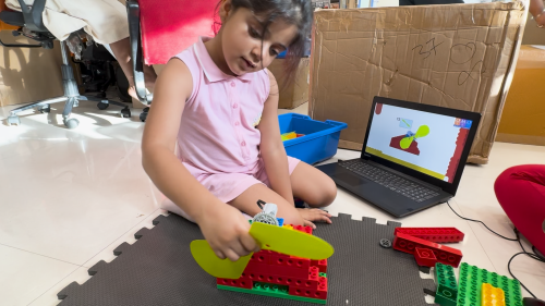 Exploring Engineering with LEGO Duplo